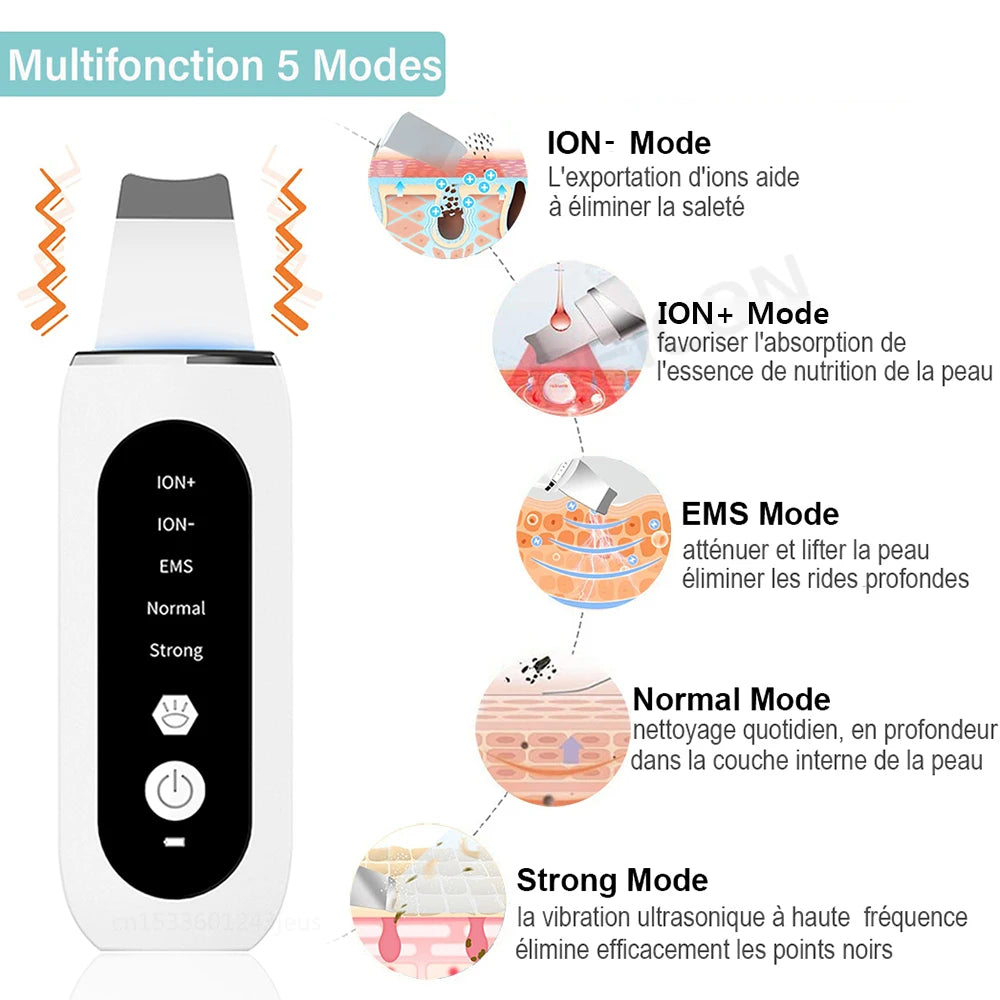Épurateur de peau à ultrason