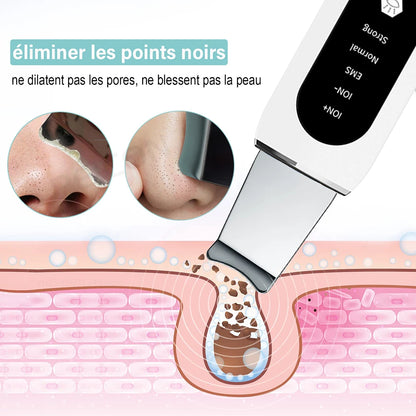 Épurateur de peau à ultrason